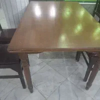 میزوصندلی چوبی|میز و صندلی غذاخوری|قوچان, |دیوار