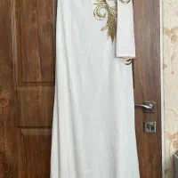 پیراهن مجلسی ترک چرخکاری شده سایز ۳۶/۳۸ نو