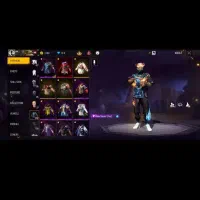 اکانت فری فایر لول 63 رمپیج دار فول