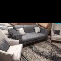 مبل راحتی چستر یونانی ست ۷ نفره اقساط|مبلمان خانگی و میز عسلی|ورزقان, |دیوار