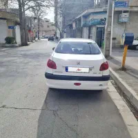 206  v9 مدل ۸۹ سفید|خودرو سواری و وانت|کرج, گلستان|دیوار