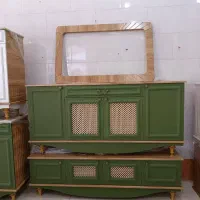 ست میز تلوزیون و آینه و کنسول و جاکفشی حصیری 2025|میز تلویزیون|مرودشت, فاز دوم شهرک فرهنگیان|دیوار