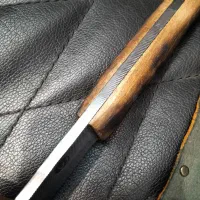 چاقو کارد قدیمی استاد وفا،ساخته شده از سوهان|کلکسیون اشیاء عتیقه|تهران, بهار|دیوار