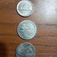 سه عدد سکه آمریکایی|کلکسیون سکه، تمبر، اسکناس|اسلام‌‌آباد غرب, |دیوار