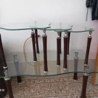 میز وگل میز شیشه ای
