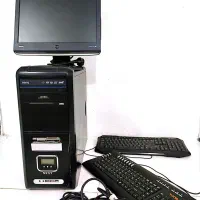 مانیتور ، کیس و کیبورد