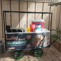 چرخ (گاری) جغول بغول و فلافل