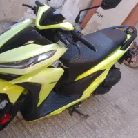 متور کلیک ۱۵۰ccرنگ سبز فسفری