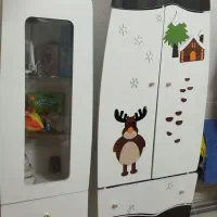 کمد ویترین وتخت نوجوان|تخت و سرویس خواب|ورامین, ورامین|دیوار