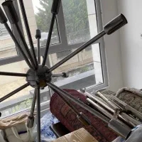 لوستر ۱۲شاخه با لامپ