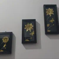 تابلو سه تکیه طرح گل