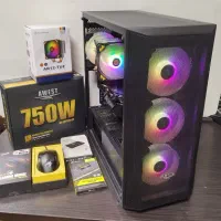 کیس گیمینگ نسل ۱۲ h610 asus rtx2060 +ram16 در حد