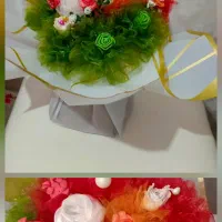 دسته گل و باکس گل روبان|گل مصنوعی|بندر انزلی, کوی بهار|دیوار