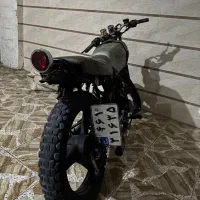 موتور کافه ریس کاستوم