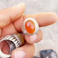 انگشتر عقیق کهنه