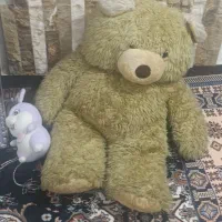 خرس عروسکی پشمی جنس خوب سالم