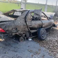 سمند مدل ۸۱ تصادفی