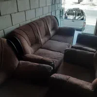 یه دست مبل راحتی ۷ نفره|مبلمان خانگی و میز عسلی|تهران, تهرانسر غربی|دیوار