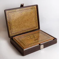 شاهنامه نفیس جلدوجعبه خاتم شده رحلی(کد۱/۱۲)فخررازی