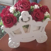 باکس گل تزئینی کادویی اقتصادی|گل مصنوعی|بروجرد, |دیوار