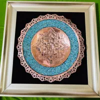 فیروزه کوبی،مینای خانه بندی،الماس تراش، میناکاری|صنایع دستی و سایر لوازم تزئینی|هشتگرد, شهرک اداری|دیوار