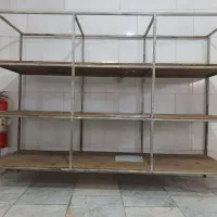 قفسه و میز کار آهنی