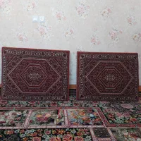 یک جفت پشتی دست بافت کاملا نو