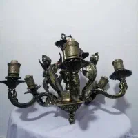 فروش خرید لوستر شکسته خراب .برنجی .قدیمی