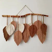 دیوارکوب مکرومه