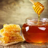 عسل گون طبیعی و گرده ی گل و ژل رویال