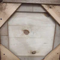 میز جلو مبلی چهار گوش تمام چوب