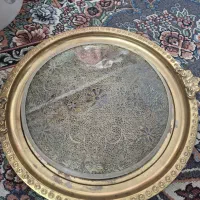 سینی پذیرایی قدیمی دور طلایی