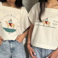 شومیز، تاپ، کراپ لینن پوشاک گیان|لباس|تهران, امانیه|دیوار