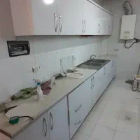 کابینت درب mdf بدنه فلز