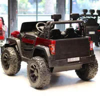 ماشین شارژی بنز آفرودی لاستیک ژلهای (موتور شارژی)|اسباببازی بچه|مشهد, آبکوه|دیوار