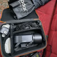 فلاش گودکس600pro   رادیو فلاشx1  سافت باکس هشت ضلع|دوربین عکاسی و فیلم‌برداری|ری, ظهیرآباد|دیوار