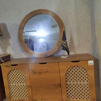 آینه کنسول پنجره ای زر کالا|بوفه، ویترین، کنسول|یاسوج, |دیوار