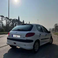 206 سفید سالم و مرتب|خودرو سواری و وانت|بهشهر, |دیوار