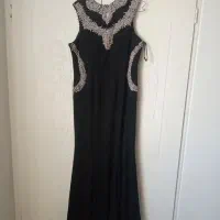 پیراهن مجلسی کار شده