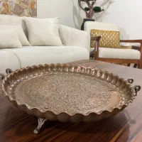 سینی و لیوان و پارچ مسی|ظروف سرو و پذیرایی|کرج, کلاک نو|دیوار