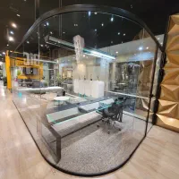 پارتیشن ، هندریل ، نما شیشه ای