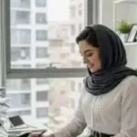 منشی خانم درصدی