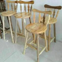 صندلی اپن تمام چوب