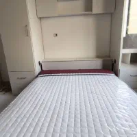 کمد دیواری به همراه تخت کمجا|تخت و سرویس خواب|بومهن, |دیوار