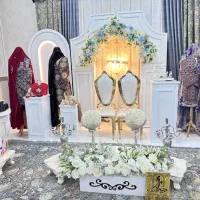 سفره عقد لباس عروس تشریفات حجله حناخنچه اتاق عروس