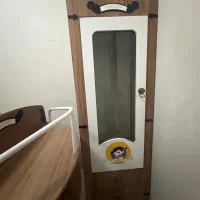 تخت کودک و نوجوان به همراه کمد،ویترین و دیوارکوب|تخت و سرویس خواب|تهران, افسریه جنوبی|دیوار