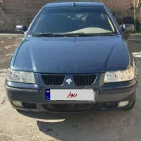 سمند اف 7مدل نودودو دوگانه فابریک رنگ ابی متالیک