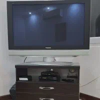 تلوزوین پاناسونیک به همراه میز|تلویزیون و پروژکتور|کیش, |دیوار