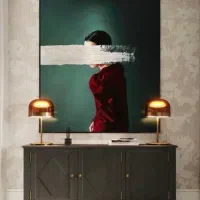 تابلو نقاشی سکوت محو