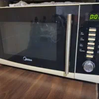 جارو برقی و ماکرو فر مارک Midea جنس خوب در حد نو|سایر لوازم برقی|مرودشت, ژیان|دیوار